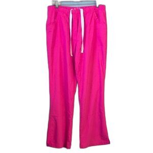 Urbane Ultimate Pink Nurse Scrub Pants Bottoms Women's L